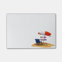 Professeur retraité, Scène de plage