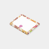 Post-it® Professeur rose d'Apple Paisley (Incliné)