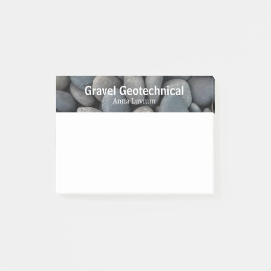 Post-it® Professional Geologic Consulting Gravel (Devant)