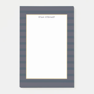 Post-it® Professional Modern Dark Blue et Plum Stried