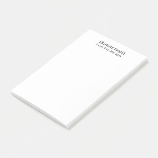Post-it® Professional Modern Minimalist Plain  (Incliné)