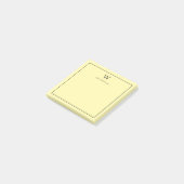 Post-it® Professional Monogram Classic Pale Yellow (Incliné)