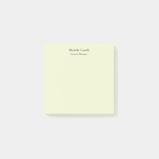 Post-it® Professional Unique Classical Plain (Devant)