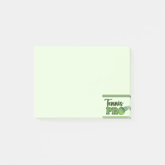 Post-it® Professionnel de tennis (Devant)