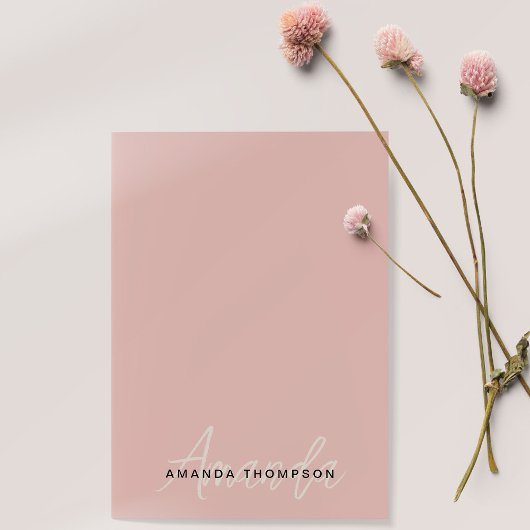 Post-it® Professionnel Élégant Moderne Personnalisé Avec No