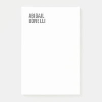 Professionnel minimaliste gris moderne