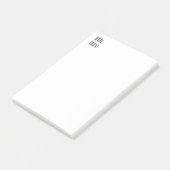 Post-it® Professionnel minimaliste moderne (Incliné)