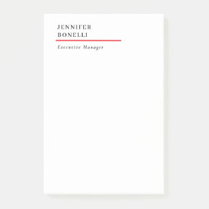 Post-it® Professionnel minimaliste moderne tendance