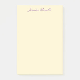 Post-it® Professionnel Moderne Minimaliste Pastel Couleur B