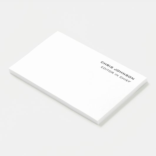 Post-it® Professionnel Moderne Plain Simple (Incliné)