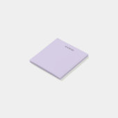 Post-it® Professionnel Unique Classique Nom Propre Violet C (Incliné)