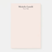 Post-it® Professionnel Unique Classique Simple (Devant)