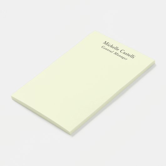 Post-it® Professionnel Unique Classique Simple (Incliné)