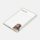 Post-it® Profil de Jésus Couronne d'épines Chambre de prièr (Incliné)