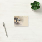 Post-it® Profil d'un faucon pèlerin (Bureau)