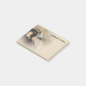 Post-it® Profil d'un faucon pèlerin (Incliné)