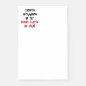 Post-it® Programmateur d'ordinateur Zombie Slayer (Devant)