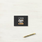 Post-it® Programmeur Transformez Le Café En Code (Sur un bureau)