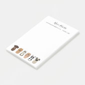 Post-it® Promenade De Chien, Assis Pour Animaux, Embarqueme (Incliné)