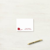 Post-it® Protection de notes collante d'agent immobilier (Sur un bureau)