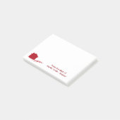 Post-it® Protection de notes collante d'agent immobilier (Incliné)