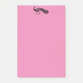 Post-it® Protection de notes fière de post-it de paon (Devant)