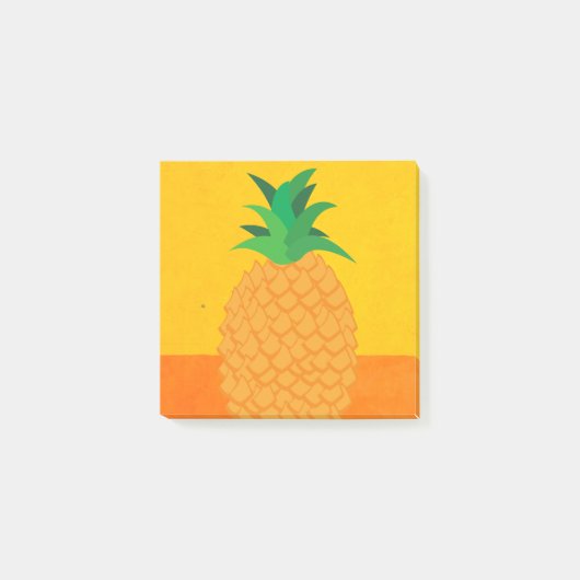 Post-it® Protection de notes fraîche de post-it d'ananas (Devant)
