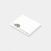 Post-it® Protection de notes personnalisée de post-it de (Incliné)