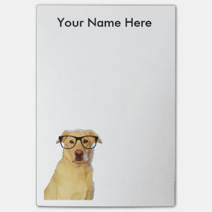 Post-it® Protection personnalisée de Chiot--Note