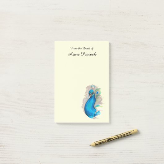 Post-it® Prouve Peacock (Sur un bureau)