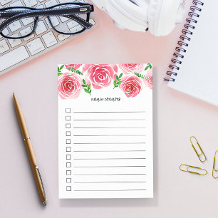 Post-it® Provence Rose Liste des tâches liées