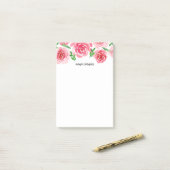 Post-it® Provence Rose | Personnalisé (Sur un bureau)