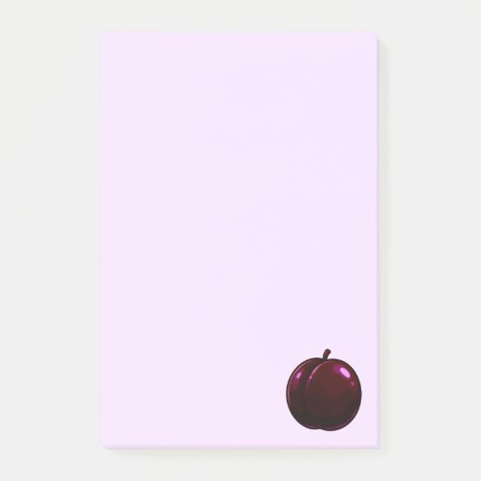 Post-it® Prune - Collection de Fruits - (Devant)