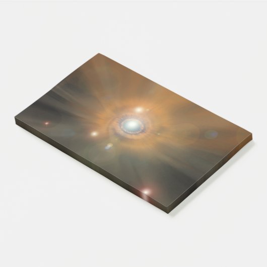 Post-it® Pseudo-Andromeda Nebula Post-in Note (Incliné)