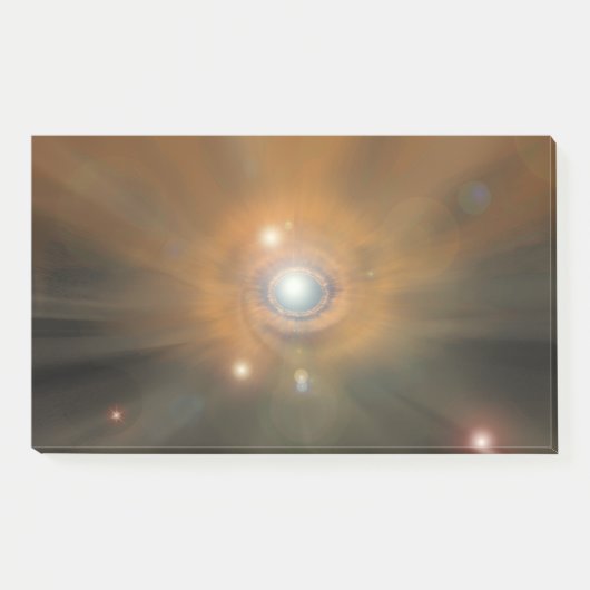 Post-it® Pseudo-Andromeda Nebula Post-in Note (Devant)