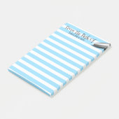 Post-it® Pseudonyme de bureau de professeurs rayé (Incliné)