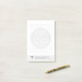 Post-it® Psychiatre Psychologue Personnalisé (Sur un bureau)