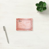 Post-it® publication personnalisée note style vintage (Bureau)