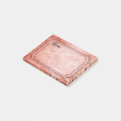 Post-it® publication personnalisée note style vintage (Incliné)