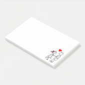 Post-it® Publier en couple Notes Amour (Incliné)