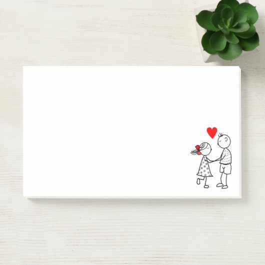 Post-it® Publier en couple Notes Amour (Bureau)