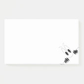 Post-it® Publier Funy Notes avec des yeux de curiosité (Devant)