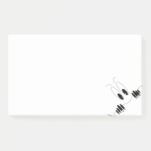 Post-it® Publier Funy Notes avec des yeux de curiosité (Devant)
