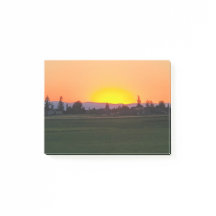 Publier le coucher du soleil It Note Pad