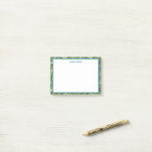 Post-it® Publier Notes-Peacock Feathers (Sur un bureau)