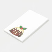 Post-it® Pudding à la prune de sucre Noël Noël Noël Noël Fo (Incliné)