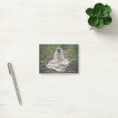 Post-it® Pug Dog Pet Animal Puppy Cute Wrapped Blanket (Bureau)