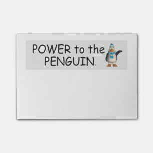 Post-it® Puissance de pingouin de PIÈCE EN T