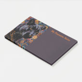 Post-it® Puma Noir Chat Boho My Pawsome Personnel (Incliné)