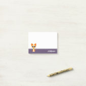 Post-it® Purler le chat (Sur un bureau)